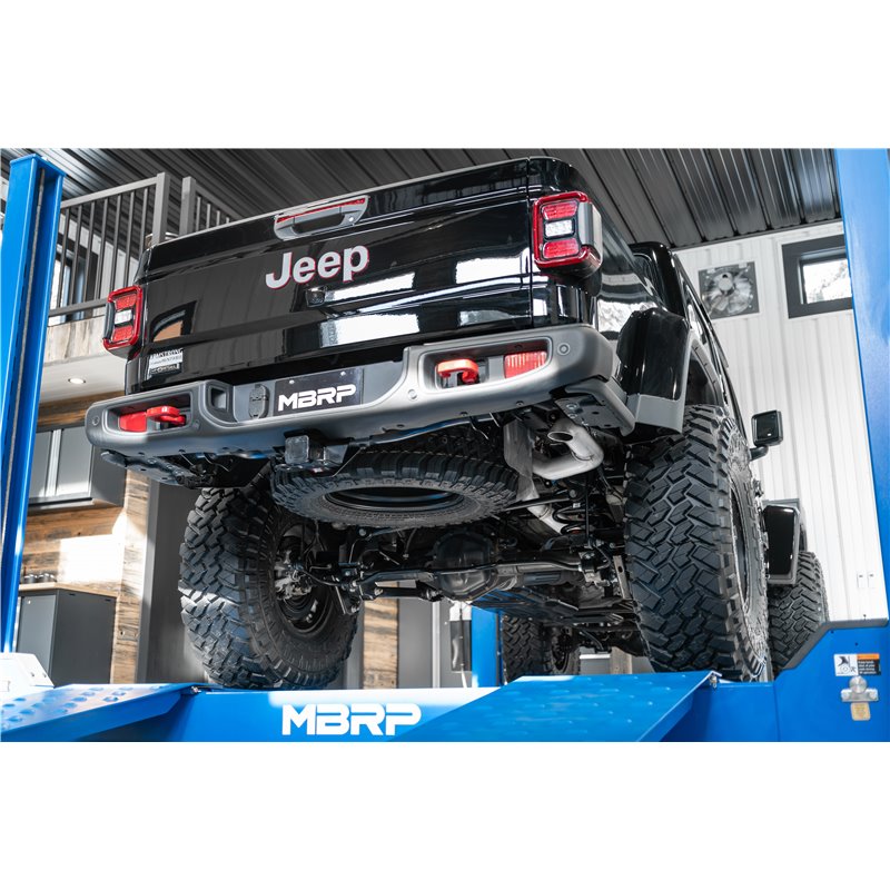 MBRP | XP Series Filter Back Exhaust System - Gladiator 3.0L 2021-2022