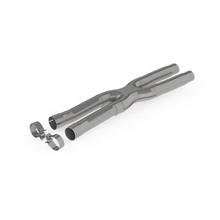 MBRP |XP Series Resonator Delete X Pipe - Mustang 5.0L 2015-2022