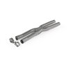 MBRP |XP Series Resonator Delete X Pipe - Mustang 5.0L 2015-2022
