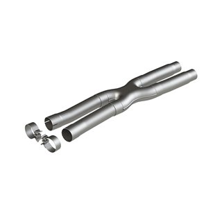 MBRP | Installer Series Resonator Delete X Pipe - Mustang 5.0L 2015-2022