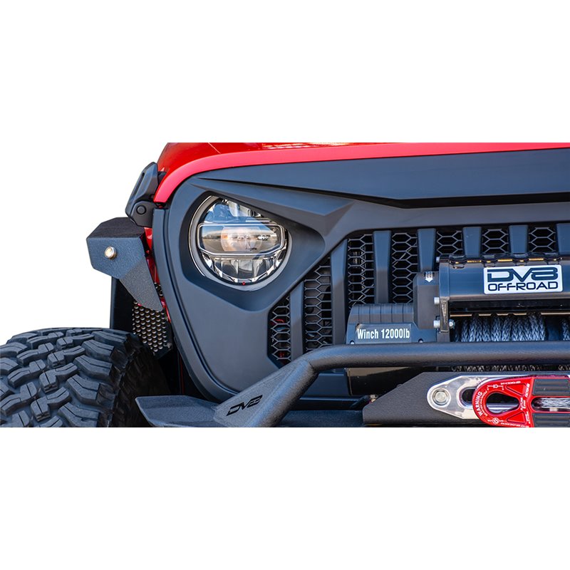 DV8 Offroad | Replacement Grille - Gladiator / Wrangler (JL) / (4xe) 2018-2022